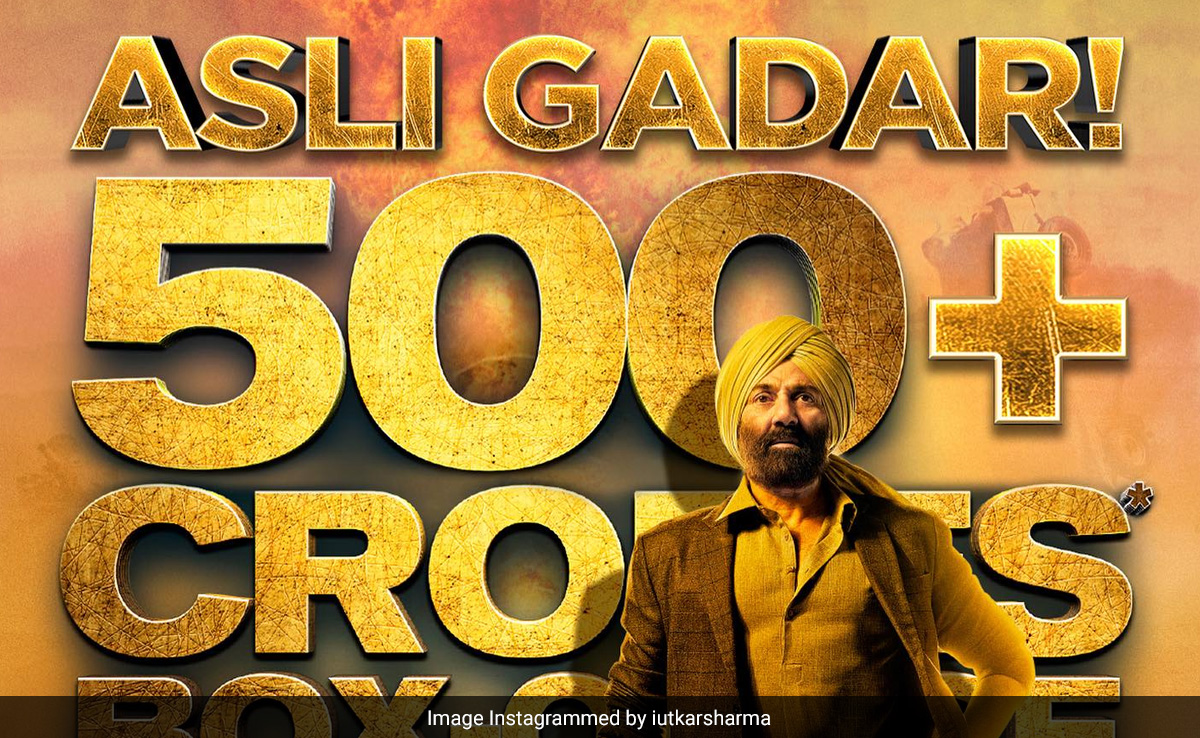 Gadar 2 Box Office Collection Day 26: भारत में 500 करोड़ हासिल करने के बाद भी नहीं थमी गदर 2 की रफ्तार, 26वें दिन की इतनी कमाई 