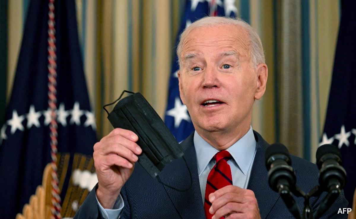 "Don't Tell": Biden Laughs Off Covid Mask Curbs After Wife Tests Positive