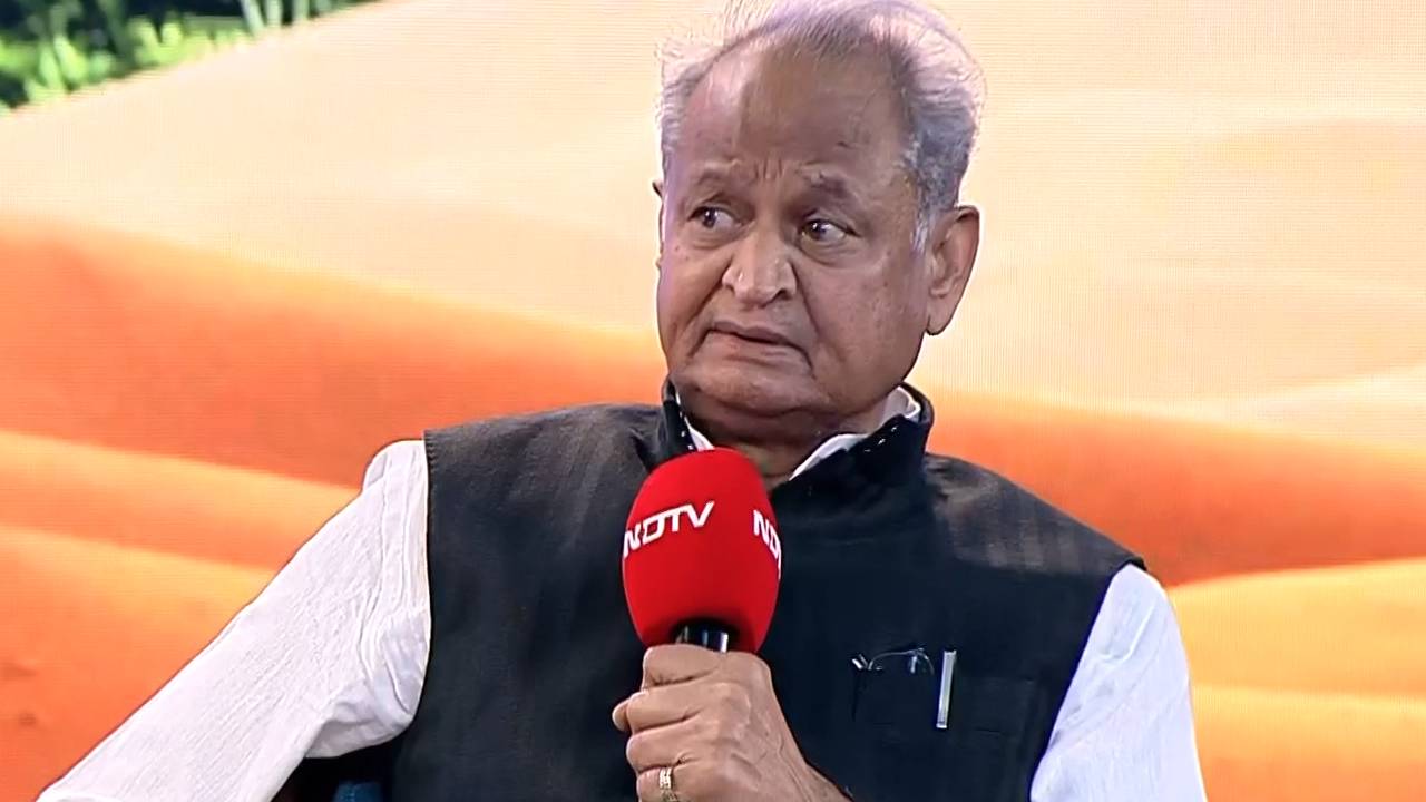 NDTV Rajasthan लांच कार्यक्रम में बोले अशोक गहलोत वन इलेक्शन पर जल्दबाजी क्यों ?