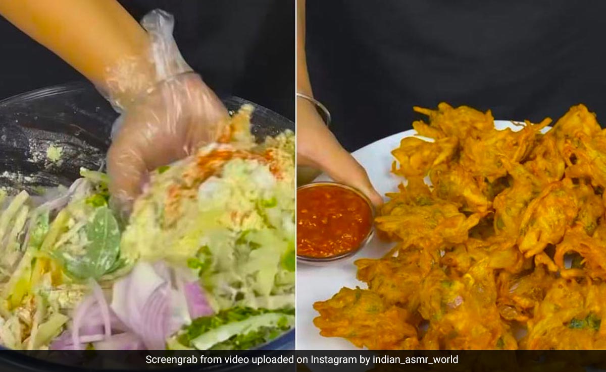 "Love The Sound..." - This Viral <i>Aloo Pyaaz Pakode</i> Recipe Video Has 81 Million Views