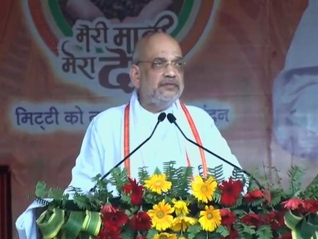 "Alliance Of JDU, RJD Like Oil And Water": Amit Shah