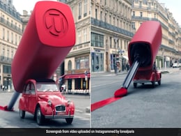 This Giant-Sized Lipstick Mobile Is Painting The Town Red, Very Literally This Giant-Sized Lipstick Mobile Is Painting The Town Red, Very Literally