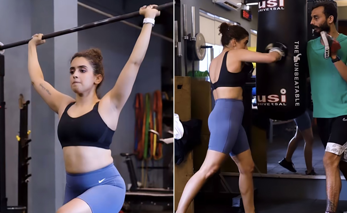 Sanya Malhotra's Power-Packed Workout Is Much-Needed Motivation For The Day