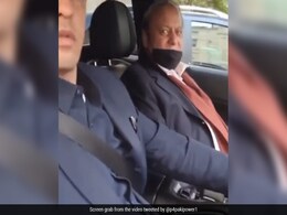 Caught On Camera: Nawaz Sharif's Driver Spits On Journalist In London Caught On Camera: Nawaz Sharif's Driver Spits On Journalist In London