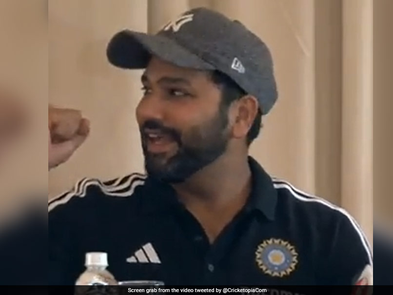 Watch: Rohit Sharmas Reaction To Being Named Indias Cricket World Cup 2023 Captain Goes Viral