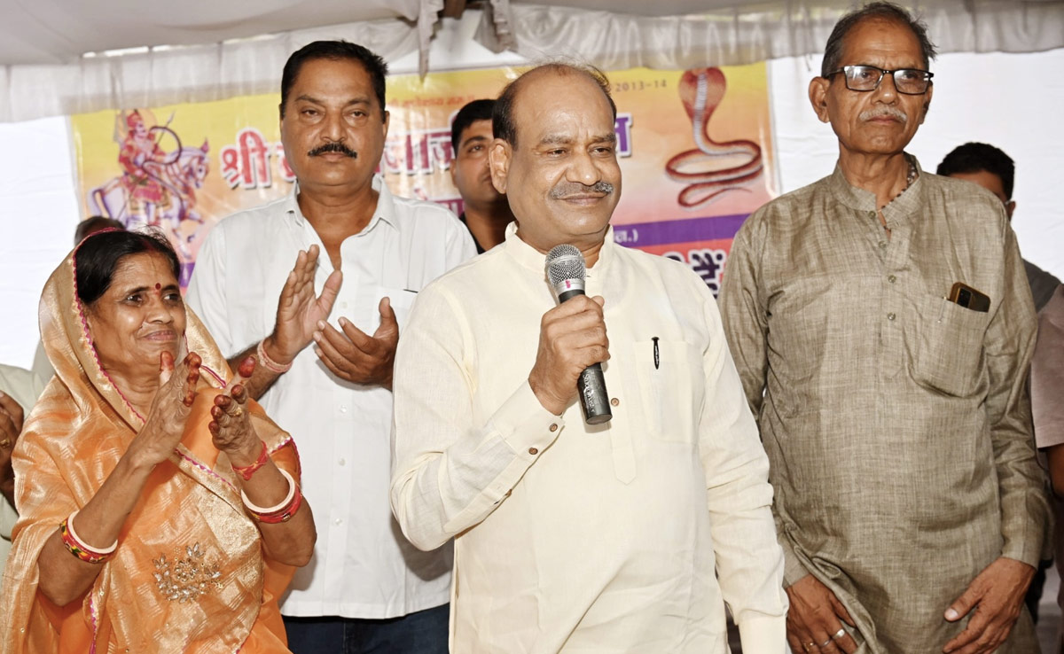तेजाजी महाराज के जीवन से मिली सत्य और वचनबद्धता की प्रेरणा : लोकसभा स्पीकर ओम बिरला