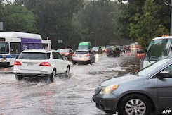 New York Under Water After Heavy Rain; Airports, Subway Partially Hit New York Under Water After Heavy Rain; Airports, Subway Partially Hit