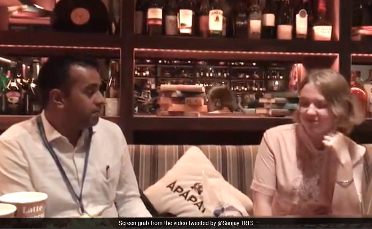 Video: Russian Woman Surprises Indian Bureaucrat With Her Hindi Skills