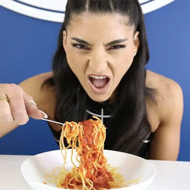 Watch: Woman Devours Pasta To Set World Record. Guess Her Speed
