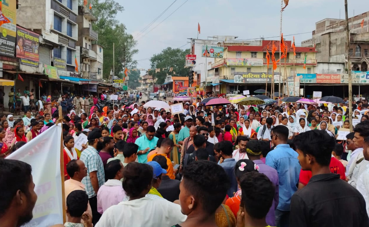 ईसाई आदिवासी महासभा ने की पत्थलगांव को जिला बनाने की मांग, कहा- जिला नहीं तो वोट नहीं