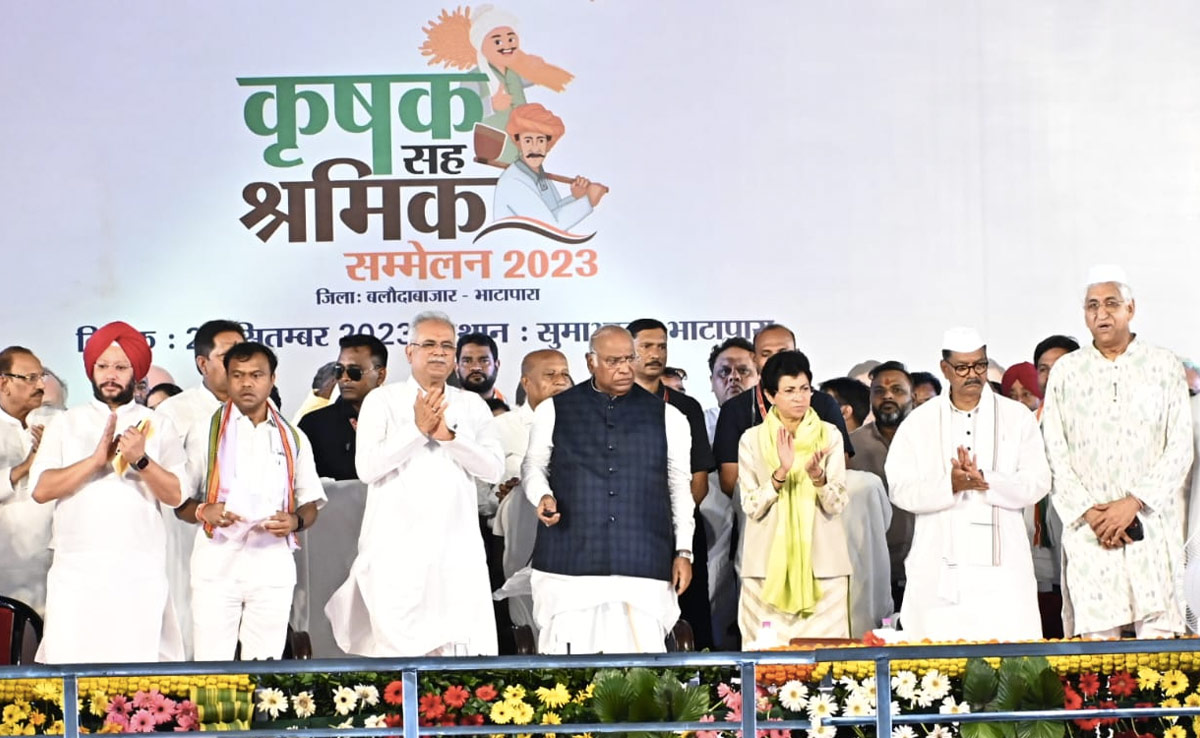 "कांग्रेस जैसा काम किसानों के लिए करती है BJP सोच भी नहीं सकती"- बोले मल्लिकार्जुन खड़गे