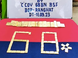 23 Kg Gold Worth Rs 14 Crore Seized At Bangladesh Border, 1 Arrested 23 Kg Gold Worth Rs 14 Crore Seized At Bangladesh Border, 1 Arrested