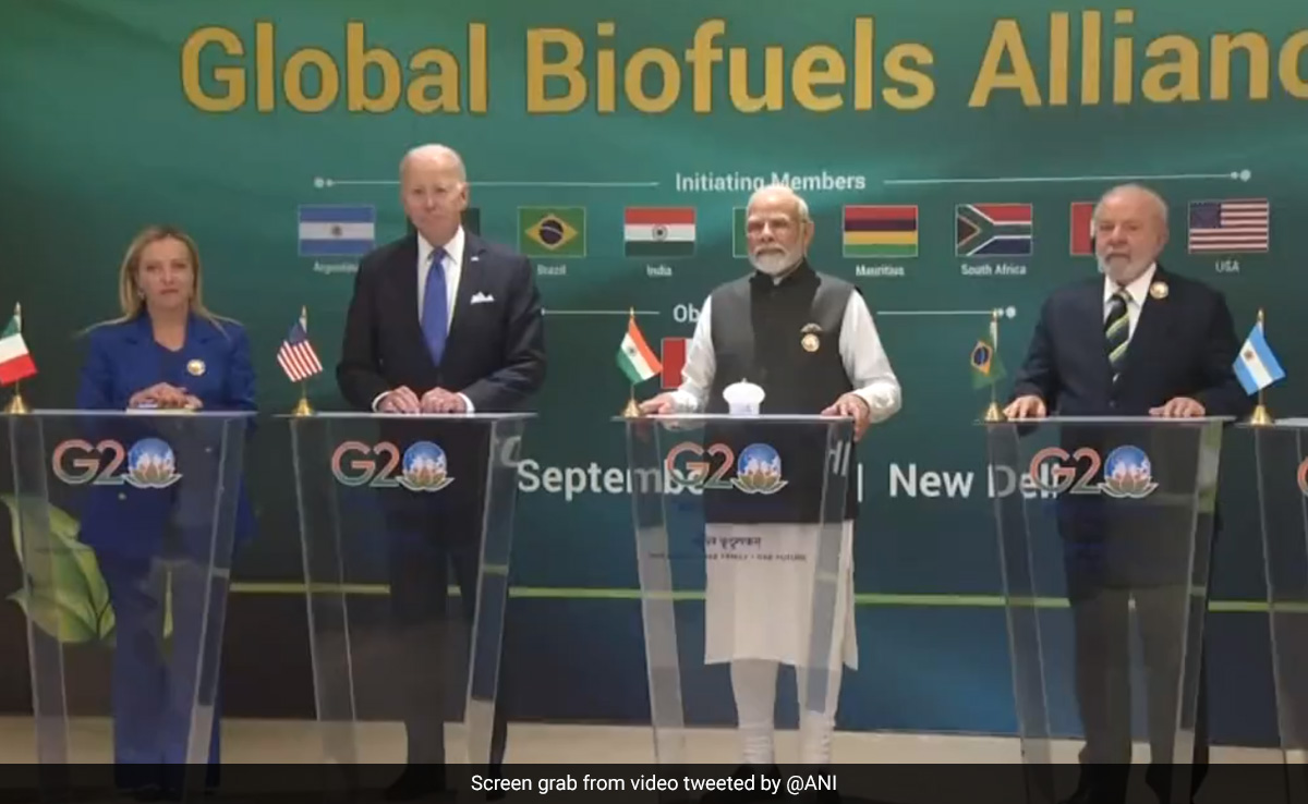 G20 Summit: PM Modi Launches Global Biofuels Alliance