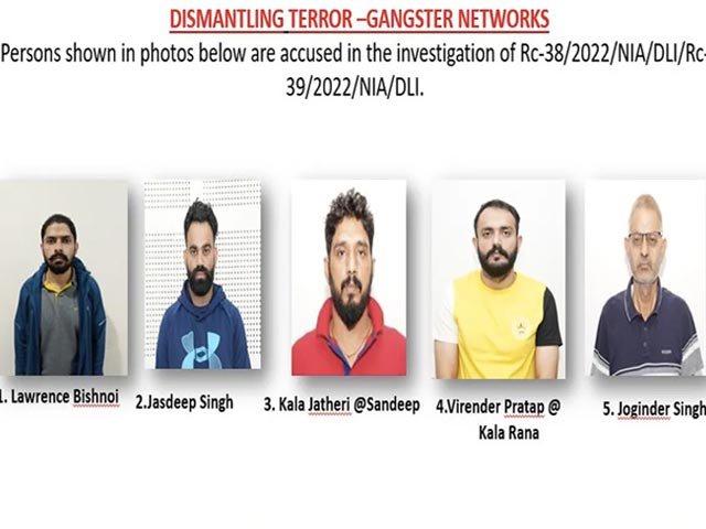 गैंगस्टर टेरर नेटवर्क: NIA ने 43 कुख्यात बदमाशों की फोटो की जारी
