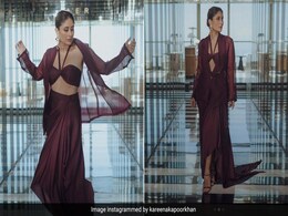 Kareena Kapoor's Rs 28,000 Burgundy Blazer Skirt And Bralette For The <i>Jaane Jaan</i> Trailer Launch Is The Perfect Contemporary Style Blend Kareena Kapoor's Rs 28,000 Burgundy Blazer Skirt And Bralette For The <i>Jaane Jaan</i> Trailer Launch Is The Perfect Contemporary Style Blend