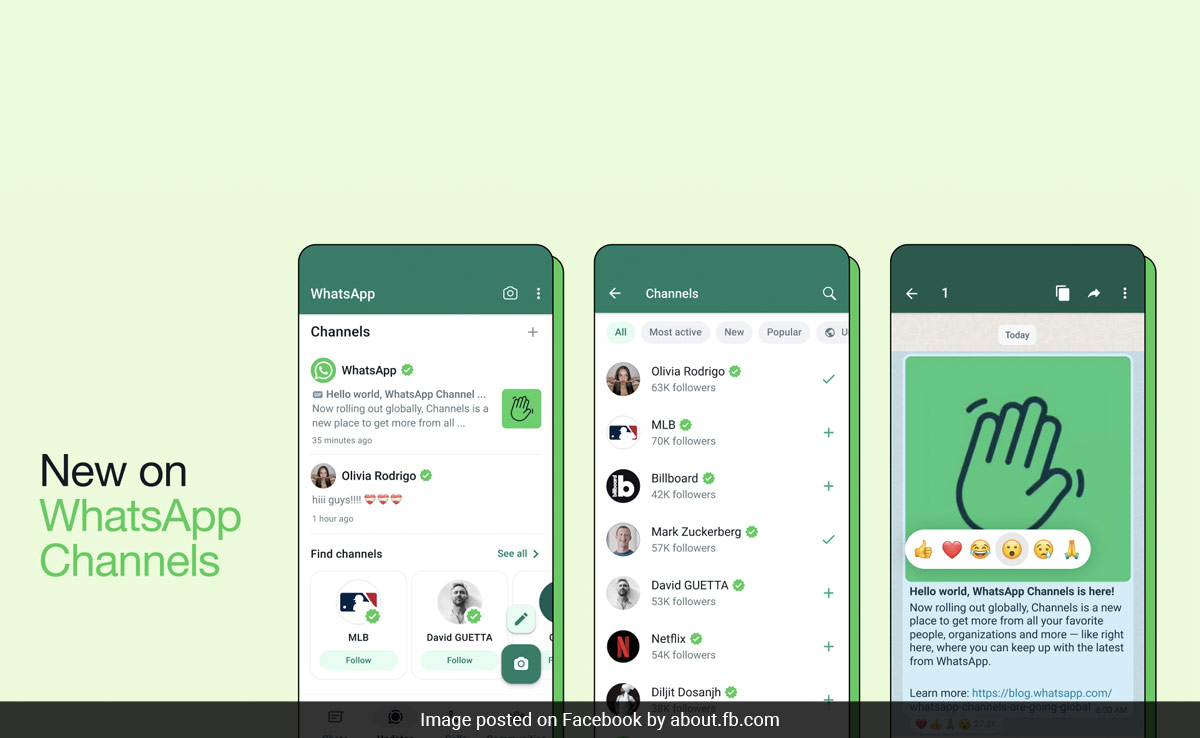 WhatsApp Rolls Out Telegram-Like Channels Feature In India And Over 150 Countries