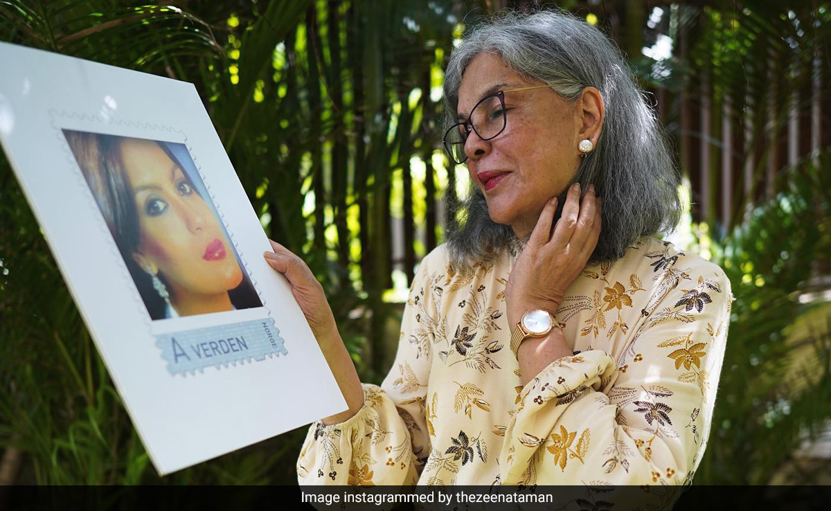 When Norway's Postal Department Issued Special Stamp To Honour Zeenat Aman