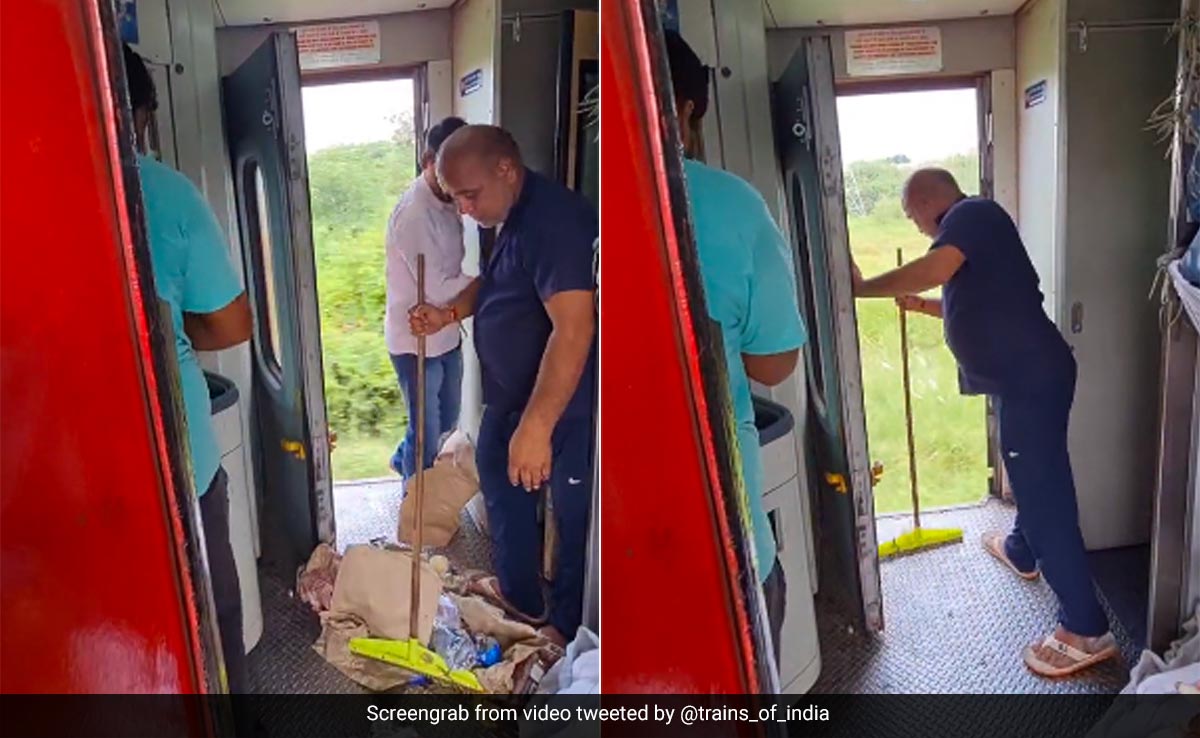 Housekeeping Staff Caught Dumping Trash Onto Tracks, Railways Promises Action