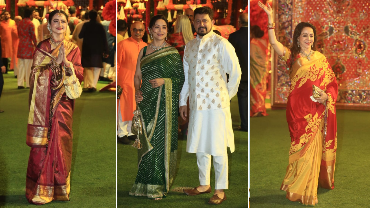 From Rekha, Madhuri To Hema Malini, Legendary Festive Wear By The Evergreen Ladies Of Bollywood