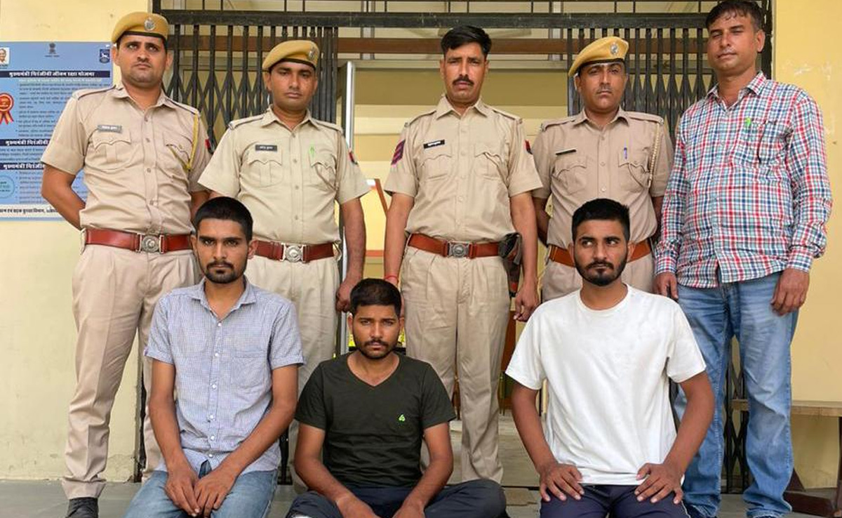 500 KM पीछा कर पुलिस ने दबोचा हिस्ट्रीशीटर राजू बावरिया, सीकर में बड़ी गैंग बनाने की फिराक में था