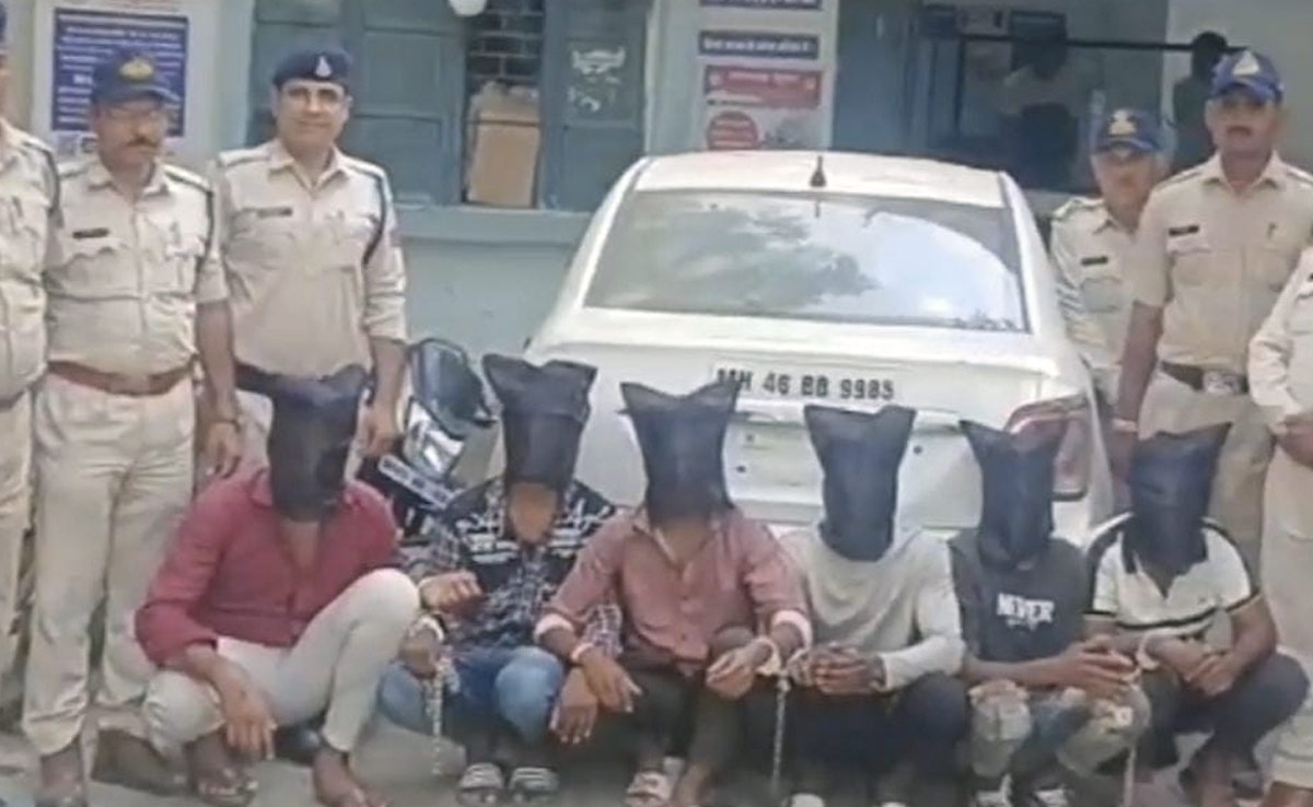 सीहोर : पुलिस ने लूटपाट के चारों आरोपी दंबोचे, देशी कट्टा और जिंदा कारतूस भी बरामद