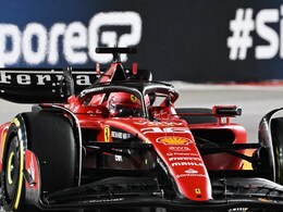 Ferrari's Charles Leclerc Fastest In First Practice For Singapore GP