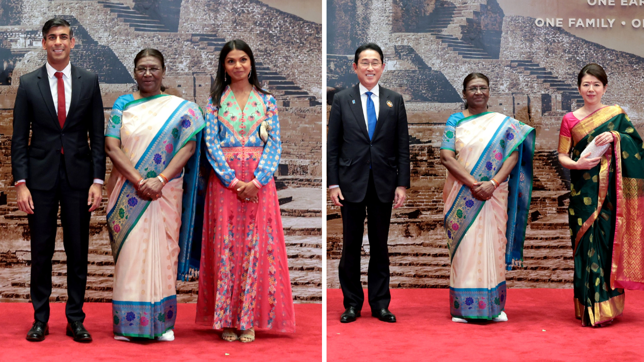 From Akshata Murty to Yuko Kishida, Ethnic Wear Took Centre Stage Among The Leading Ladies At The G20 Gala Dinner