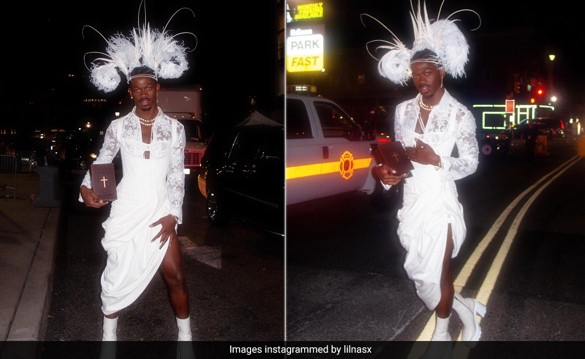 Lil Nas X In Palomo Spain's Three Piece Couture Proves Playing It Safe Is Not His Style
