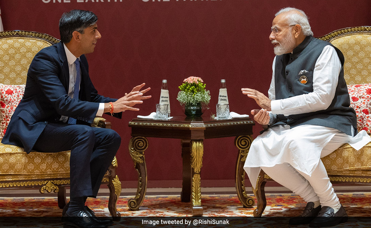 In New Video, UK PM Rishi Sunak Shares Glimpses From "Important" G20 India Visit