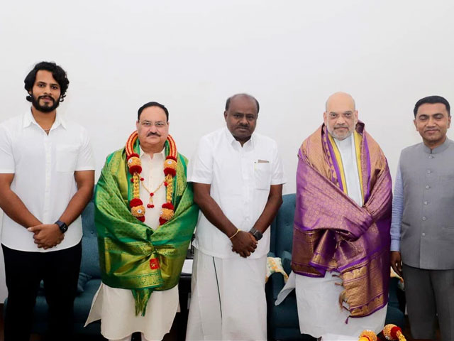 HD Kumaraswamy's Party Joins BJP-Led NDA Alliance