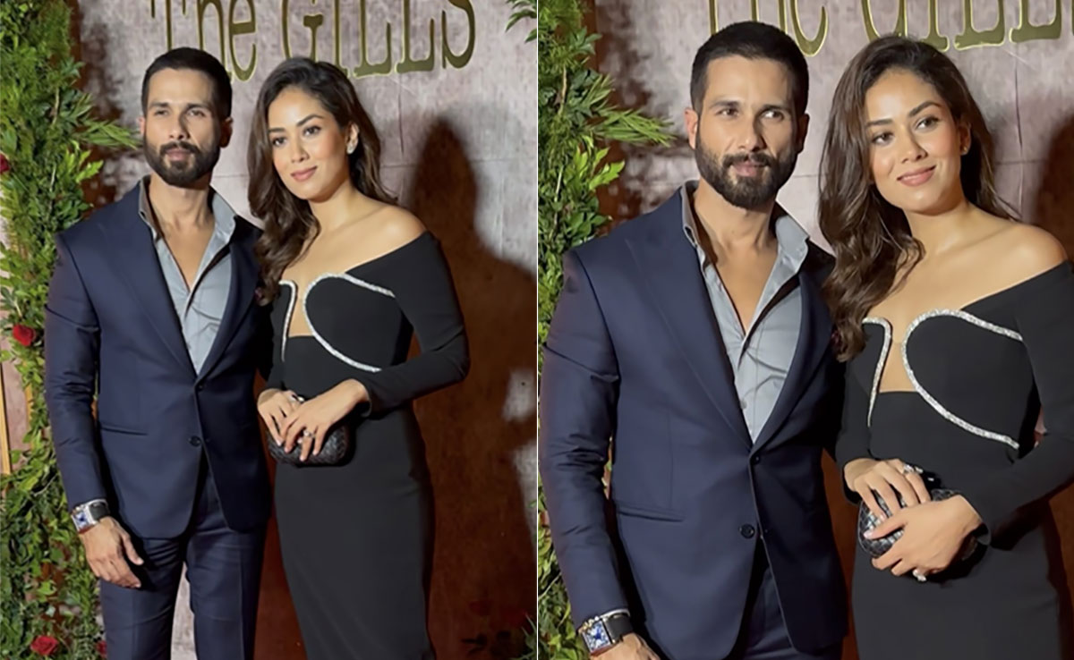In Black And Blue, Shahid Kapoor And Mira Rajput Are Serving Super Chic Casual Glam