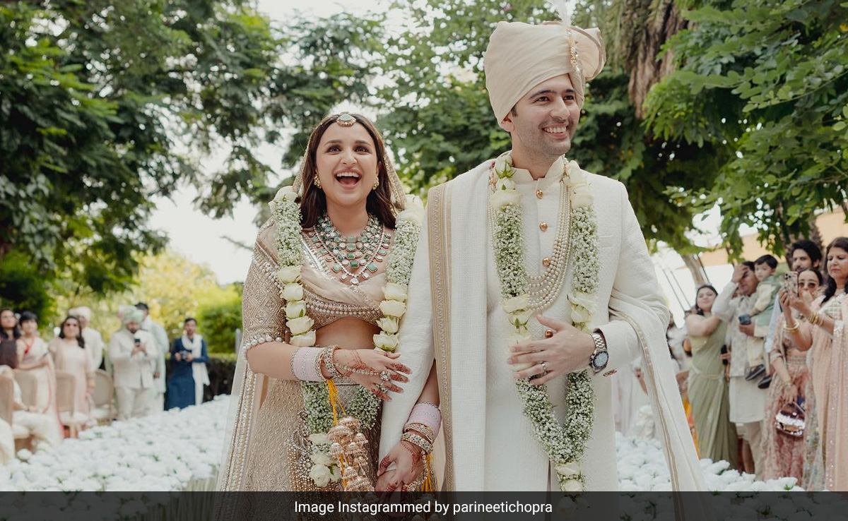Parineeti Chopra-Raghav Chadha Post Wedding Pics: "Blessed To Be Mr And Mrs"