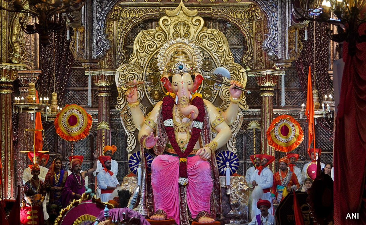 Ganesh Chaturthi: First Look Of Mumbai's Lalbaugcha Raja Unveiled - See Pics
