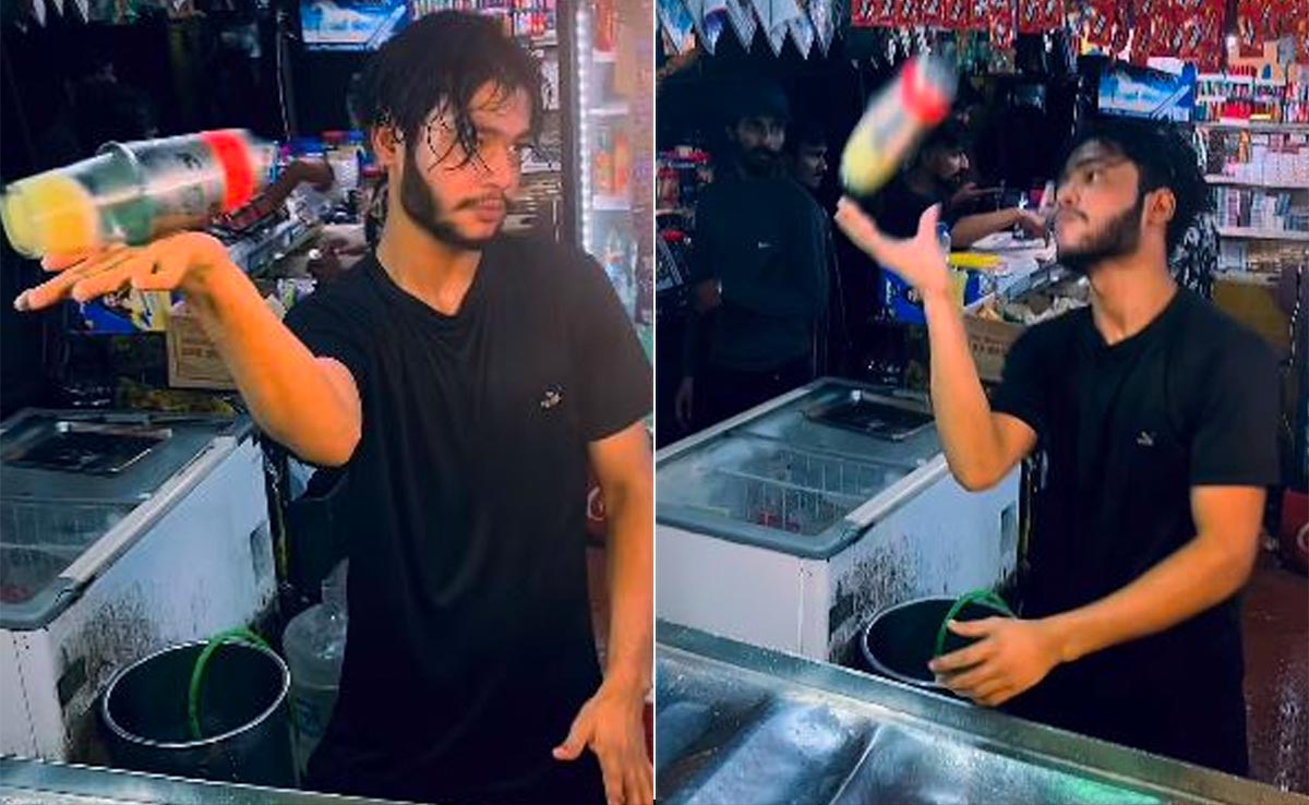 Kerala Juice Seller Impresses Internet With Tossing Skills, Video Viral With 2 Million Likes