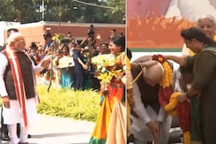 PM Bows Down To Honour BJP Women Workers After Historic Bill Cleared PM Bows Down To Honour BJP Women Workers After Historic Bill Cleared