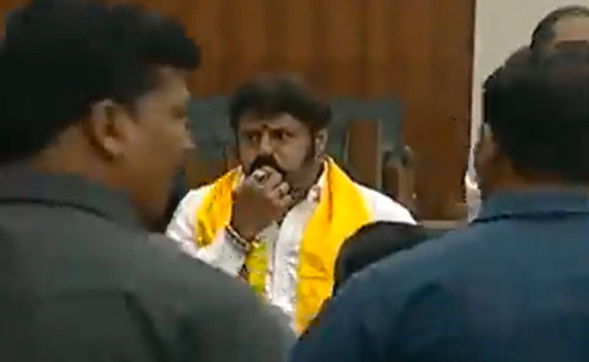 To Protest Chandrababu Naidu's Arrest, MLA Blows Whistle Inside Assembly