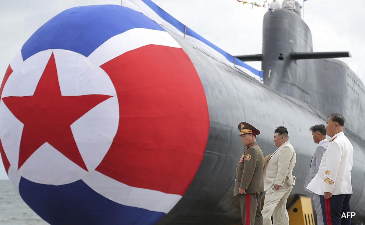 North Korea Launches Its First "Tactical Nuclear Attack Submarine"