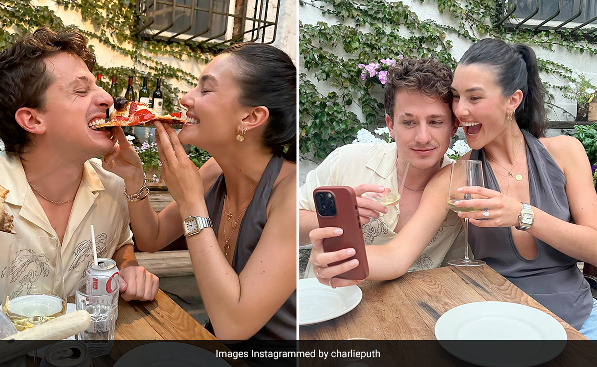 Charlie Puth's Engagement To Brooke Sansone Is In Typical New York Style, Complete With Pizza In Brooklyn