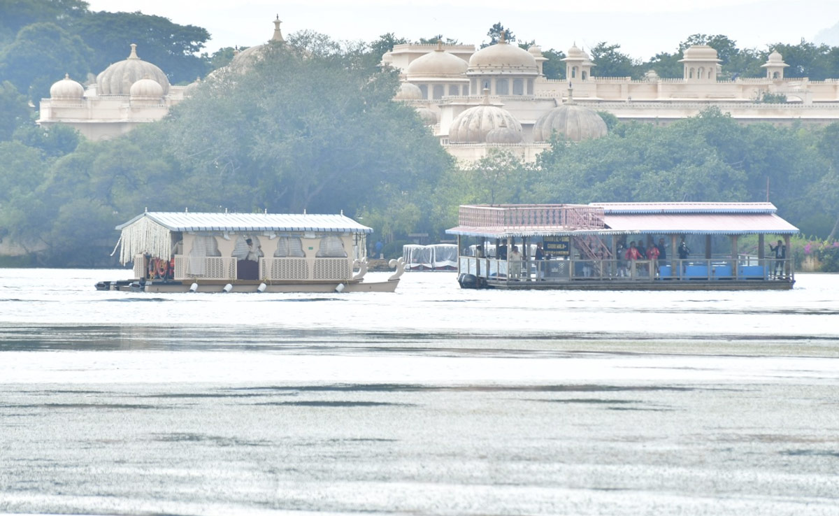 Parineeti Chopra-Raghav Chadha Wedding Day: Band, <i>Baaja</i> And Curtained Boats For <i>Baaraat</i>