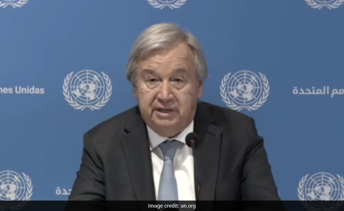 Horrified By Killing Of Hundreds Of Palestinians: UN Chief On Gaza Hospital Attack