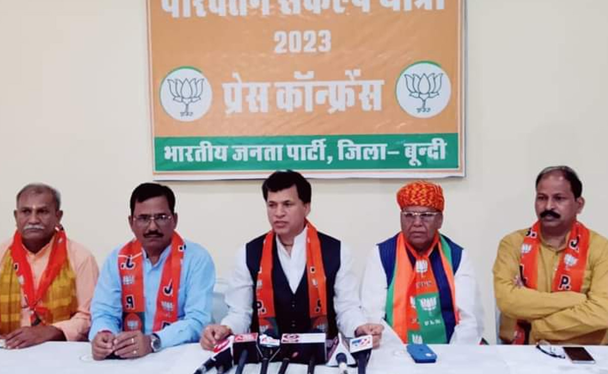 राजस्थान में कांग्रेस विधायक मिनी मुख्यमंत्री बनकर भ्रष्टाचार में लगे हैंः कैलाश चौधरी