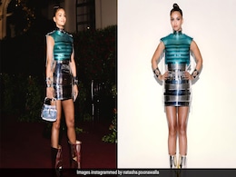 Natasha Poonawalla's Latest Look Is A Life-Size Version Of Jean Paul Gaultier's Perfume Natasha Poonawalla's Latest Look Is A Life-Size Version Of Jean Paul Gaultier's Perfume