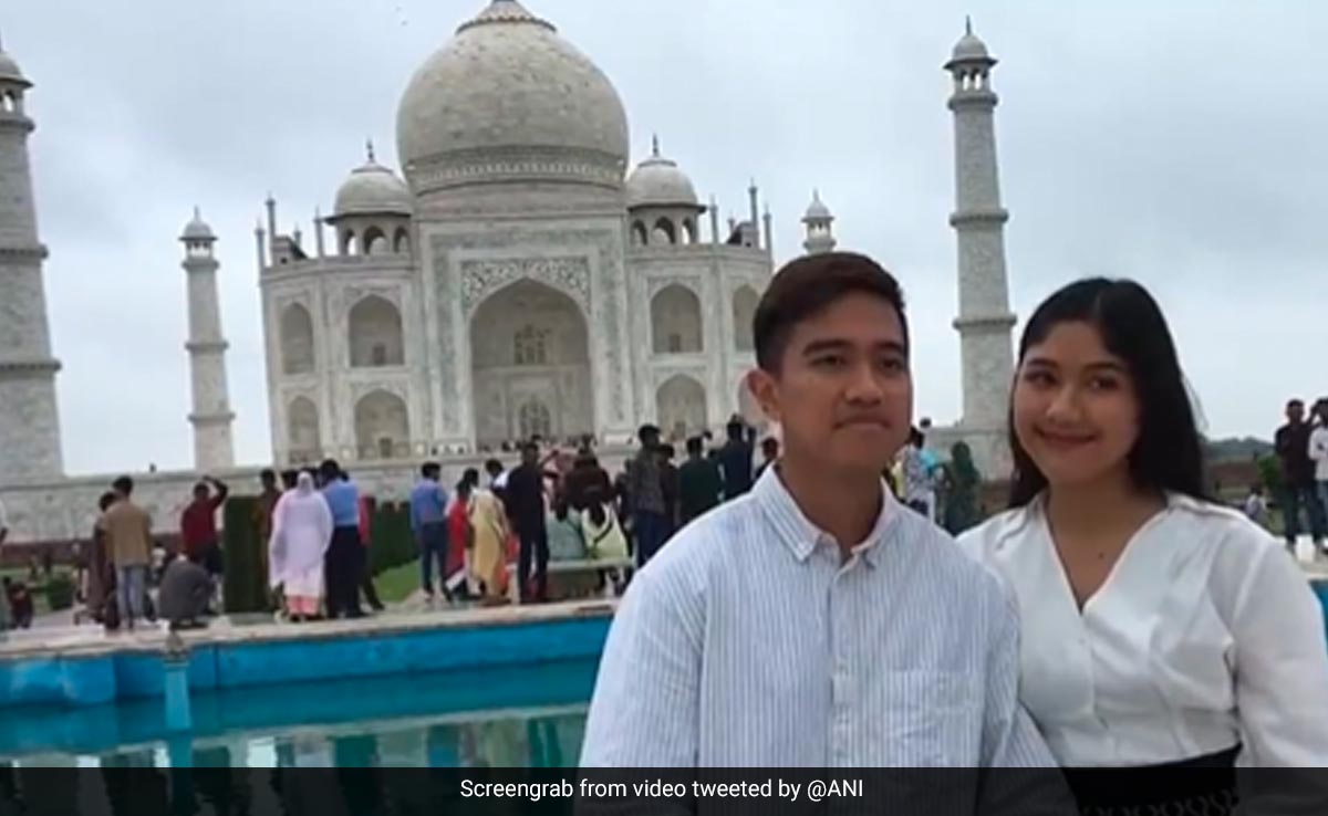 Watch: Indonesian President's Son Takes A Trip To The Taj Mahal Amid G20 Summit