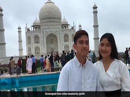 Watch: Indonesian President's Son Takes A Trip To The Taj Mahal Amid G20 Summit Watch: Indonesian President's Son Takes A Trip To The Taj Mahal Amid G20 Summit