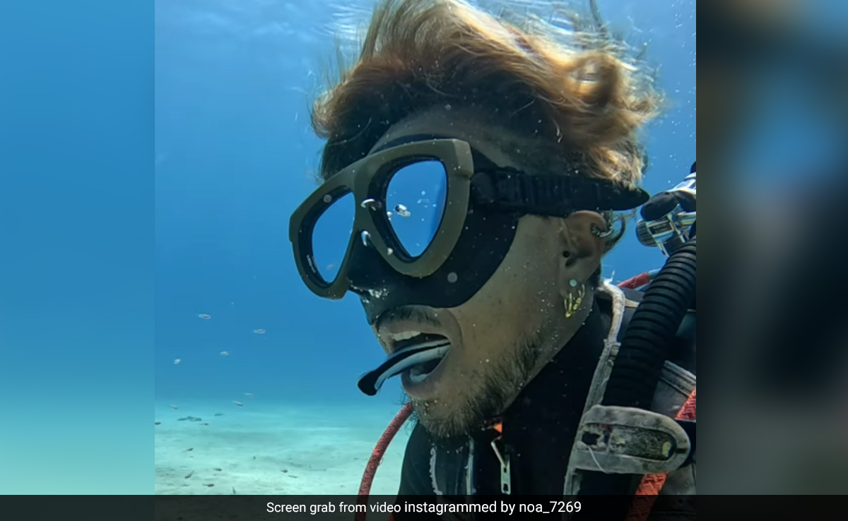 गोताखोर के मुंह में घुस गई मछली, चारों ओर लगी तैरने, फिर जो हुआ, हैरान रह जाएंगे