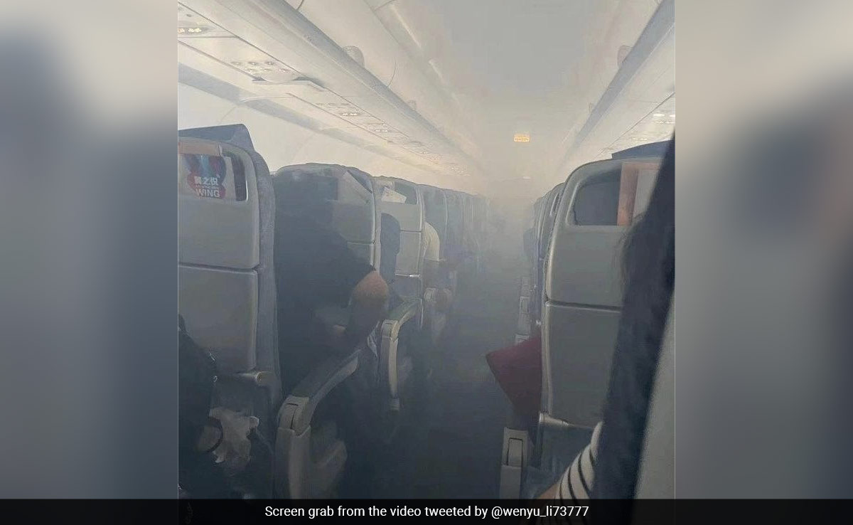 Passengers On Air China Flight Evacuated On Runway After Plane Engine Catches Fire