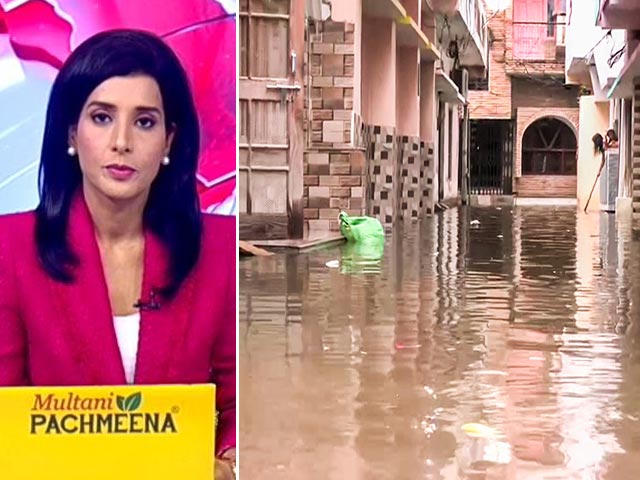 5 की बात: यूपी में मूसलाधार बारिश बनी मुसीबत, लखनऊ में सभी स्कूल बंद