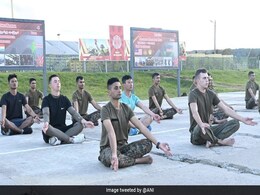 Troops From India, ASEAN Nations Participate In Yoga Session At Russia Meet Troops From India, ASEAN Nations Participate In Yoga Session At Russia Meet