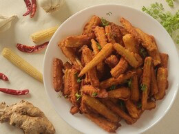 How To Make Crispy Baby Corn Fritters Using An Air Fryer (Easy Recipe Inside)