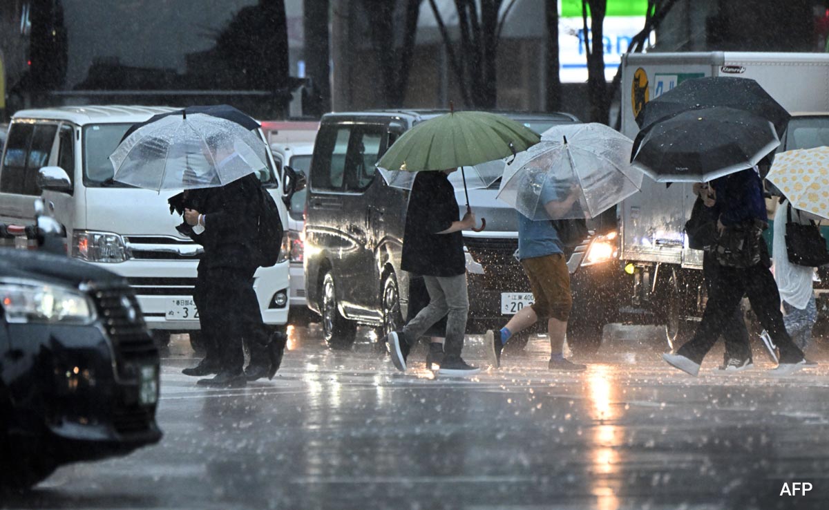 Over 100 Landslides, Record Rains Across Japan After Tropical Storm